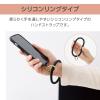 「スマホストラップ 手首 ハンド シリコンハンド(丸型) 落下防止 ＆me ブラック P-STHSI2BK エレコム 1個」の商品サムネイル画像3枚目
