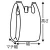「アスクル 半透明レジ袋 No45 1セット(12000枚:1000枚入×12箱) オリジナル」の商品サムネイル画像6枚目