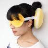 「パラデック Mousse マカロン型アイマスクピロー　枕　アイマスク　MSEー150 YE MSEー150YE 1ヶ」の商品サムネイル画像4枚目