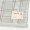「チェックガーゼパイルウォッシュタオル グレー studio CLIP」の商品サムネイル画像3枚目