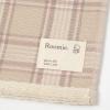 「チェックガーゼパイルフェイスタオル ベージュ studio CLIP」の商品サムネイル画像2枚目