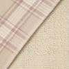 「チェックガーゼパイルフェイスタオル ベージュ studio CLIP」の商品サムネイル画像3枚目