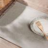 「シャンブレー織りランチョンマット グレー studio CLIP」の商品サムネイル画像3枚目