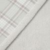 「チェックガーゼパイルウォッシュタオル グレー 1セット（1枚×2） studio CLIP」の商品サムネイル画像4枚目