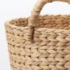 「無印良品 ウォーターヒヤシンス 持ち手付 ラウンド バスケット 小 約直径３７×高さ２６ｃｍ 良品計画」の商品サムネイル画像5枚目