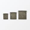 「無印良品 ポリエステルメッシュ巾着 ダブルタイプ カーキ Ｓ 約２０×２５×１０ｃｍ 良品計画」の商品サムネイル画像6枚目