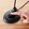 「Web会議用マイク スタンドマイク USB接続 ミュートボタン付 ブラック HS-MC07UBK 1個 エレコム」の商品サムネイル画像8枚目