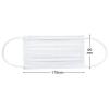 「耳にやさしい やわらかいマスク 個包装 レギュラー　ホワイト　サージカル　１セット（250枚：50枚入×5箱） アスクル オリジナル」の商品サムネイル画像3枚目