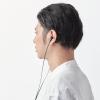 「ヘッドセット マイク付イヤホン 両耳 カナル型 USB接続 ミュートスイッチ付 HS-EP17UBK 1個 エレコム」の商品サムネイル画像7枚目