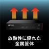 「スイッチングハブ 2.5GbE対応 金属筐体 AC電源 5ポート ブラック LXW-2G5 バッファロー」の商品サムネイル画像7枚目