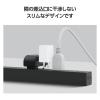 「テスコム USB ACアダプター/NOGI/20W/Type-C×1/ホワイト TP221A-W 1個」の商品サムネイル画像3枚目