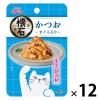 「懐石レトルト かつお まぐろ入り 魚介旨みジュレ 40g 12袋 ペットライン キャットフード ウェット パウチ」の商品サムネイル画像1枚目