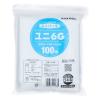 「【チャック袋】ユニパック（R） 0.06mm厚 6G B6サイズ 140×200mm 1袋（100枚入） 生産日本社 セイニチ」の商品サムネイル画像1枚目