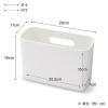 「無印良品 吊るしても使える 薄型収納ケース 奥行１１ｃｍ 約幅２６×奥行１１×高さ１６ｃｍ 良品計画」の商品サムネイル画像7枚目