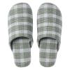 「無印良品 綿フランネル履き心地やわらか足なりスリッパ Ｍ ２２．５〜２５ｃｍ用 グリーン 良品計画」の商品サムネイル画像1枚目