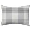 「無印良品 綿フランネルまくらカバー５０×７０ｃｍ用 グレーチェック 良品計画」の商品サムネイル画像1枚目