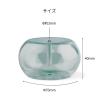 「お香立て ルノ インセンスホルダー ブルーグレー キシマ 1個」の商品サムネイル画像5枚目