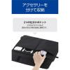 「エレコム インナーバッグ ハンドル付き ポケット付き 2分割 15.6inch ブラック BM-IBHP15BK 1個」の商品サムネイル画像3枚目