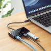 「サンワサプライ USB Type-Cハブ付き ギガビットLANアダプタ USB-3TCH19RBKN 1個」の商品サムネイル画像2枚目