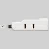 「サンワサプライ スイングミニタップ ホワイト 2P式 3個口 TAP-AC9W 1個」の商品サムネイル画像4枚目