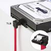 「サンワサプライ 下L型シリアルATA3ケーブル 0.5m TK-SATA3-05SL 1個」の商品サムネイル画像4枚目