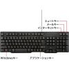 「サンワサプライ USBキーボード SKB-L1UBKN 1個」の商品サムネイル画像4枚目