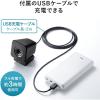 「サンワサプライ ワイヤレスWEBカメラ CMS-V65BK 1個」の商品サムネイル画像7枚目