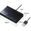 「サンワサプライ USB2.0 カードリーダー ADR-ML19BKN 1個」の商品サムネイル画像4枚目