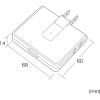 「サンワサプライ USB充電ポート付きモバイルタップ TAP-B104UN 1個」の商品サムネイル画像5枚目