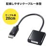 「サンワサプライ DisplayPort-DVI変換アダプタ AD-DPDV04 1個」の商品サムネイル画像3枚目