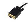 「Startech.com 1.8m DisplayPort-VGA変換ケーブル (黒) DP2VGAMM6B 1個」の商品サムネイル画像4枚目