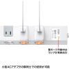 「サンワサプライ 節電タップ TAP-SP2110SW-1 1個」の商品サムネイル画像7枚目