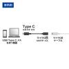 「サンワサプライ Type C USB2.0microB変換アダプタケーブル AD-USB25CMCB 1本」の商品サムネイル画像3枚目