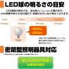「朝日電器 LED電球 ボール形G95 LDG4L-G-G2102 1個」の商品サムネイル画像4枚目