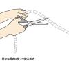 「サンワサプライ ケーブルタイ(スパイラル) CA-SP15WN2 1個」の商品サムネイル画像8枚目