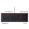 「サンワサプライ USBハブ付コンパクトキーボード SKB-KG2UH2BK 1個」の商品サムネイル画像9枚目