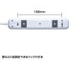 「サンワサプライ 雷ガードタップ TAP-SP216 1個」の商品サムネイル画像7枚目