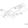 「サンワサプライ メガネ型コネクタ対応電源コード KB-DM2S12A-02 1個」の商品サムネイル画像9枚目