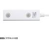 「サンワサプライ 雷ガードタップ TAP-SP2114MG-5WN 1個」の商品サムネイル画像4枚目
