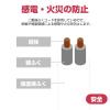 「朝日電器 EDLP延長コード1M LPE-101N(W) 1個」の商品サムネイル画像4枚目