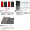 「MSソリューションズ iPhone XS/iPhone X 薄型PUレザーフラップケース レッド LP-IPSRLPRD 1個」の商品サムネイル画像3枚目