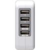 「PGA USB電源アダプタ4ポート 4.8A ホワイト PG-UAC48A01WH 1個」の商品サムネイル画像3枚目