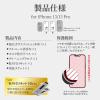 「MSソリューションズ iPhone 13/13 Pro ガラスフィルム ブルーライトカット LP-IM21FGB 1個」の商品サムネイル画像6枚目