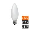 「朝日電器 LED装飾用電球 シャンデリア球形 E17 クリア電球色 LDC1CL-G-E17-G327 1個」の商品サムネイル画像3枚目