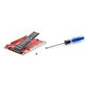「Startech.com M.2 NVMe SSD - 2.5インチU.3変換アダプタ 1M25-U3-M2-ADAPTER 1個」の商品サムネイル画像4枚目