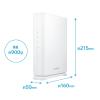 「アイ・オー・データ機器 2.5Gbps対応 WiーFi 7デュアルバンドルーター WN-7D36QR 1個」の商品サムネイル画像2枚目