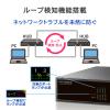 「アイ・オー・データ機器 ループ検知・防止機能、ポートVLAN対応 L2スイッチングハブ 16ポート ETG-ESH16LM 1個」の商品サムネイル画像4枚目