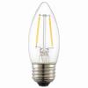 「オーム電機 LED電球 フィラメント シャンデリア形 E26 25W相当 調光 LDC2L/D C6 1個」の商品サムネイル画像2枚目