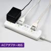 「朝日電器 耐雷フラットスイッチ付タップ4P2m WBS-LS402F(W) 1個」の商品サムネイル画像4枚目