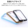 「MSソリューションズ AQUOS sense6 耐衝撃背面クリアケース ライトブルー LP-D21WQ1SCPBL 1個」の商品サムネイル画像3枚目